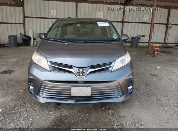 5TDYZ3DC0JS933541 2018 TOYOTA SIENNA Pewter Вид задньої частини салону