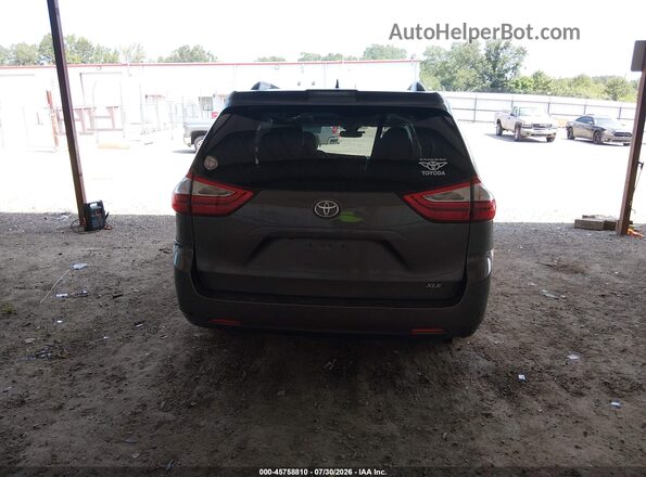 5TDYZ3DC0JS933541 2018 TOYOTA SIENNA Pewter 