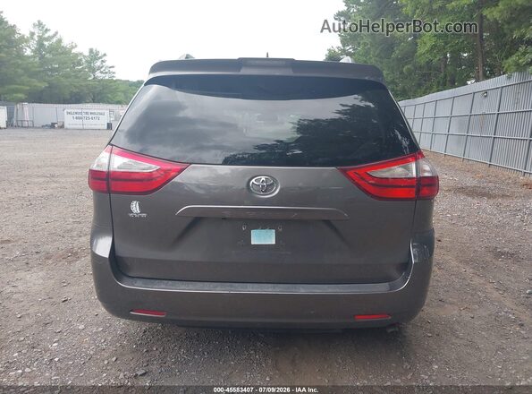 5TDYZ3DC0JS949223 2018 TOYOTA SIENNA Gray 