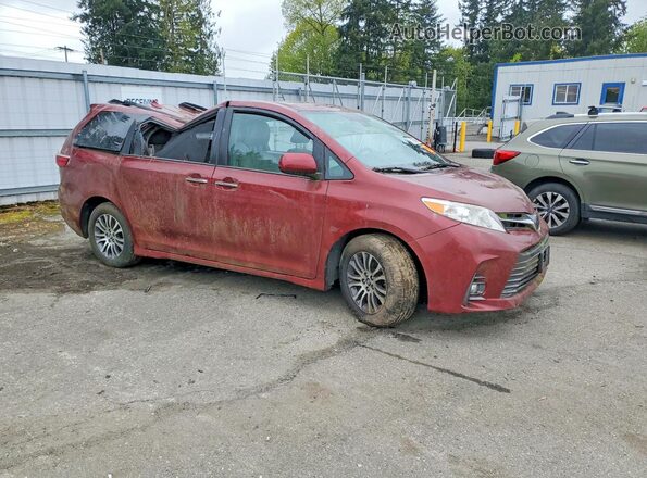 5TDYZ3DC0KS010302 2019 TOYOTA SIENNA Red Front right