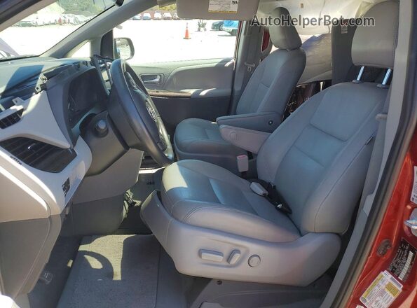 5TDYZ3DC0LS065706 2020 TOYOTA SIENNA Red Widok wnętrza z przodu