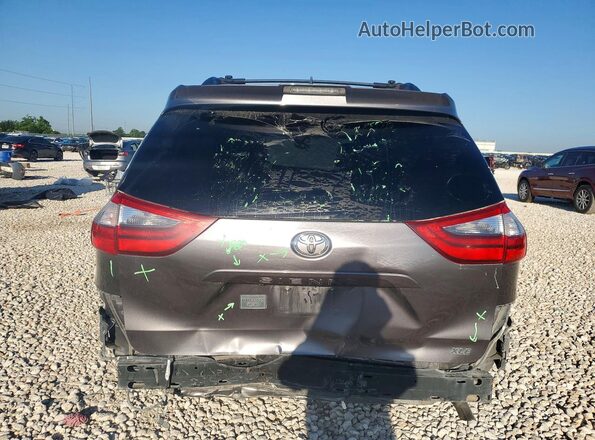 5TDYZ3DC0LS072641 2020 TOYOTA SIENNA Gray Rear view