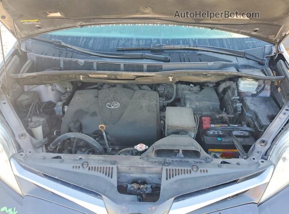5TDYZ3DC0LS072641 2020 TOYOTA SIENNA Gray Engine compartment view