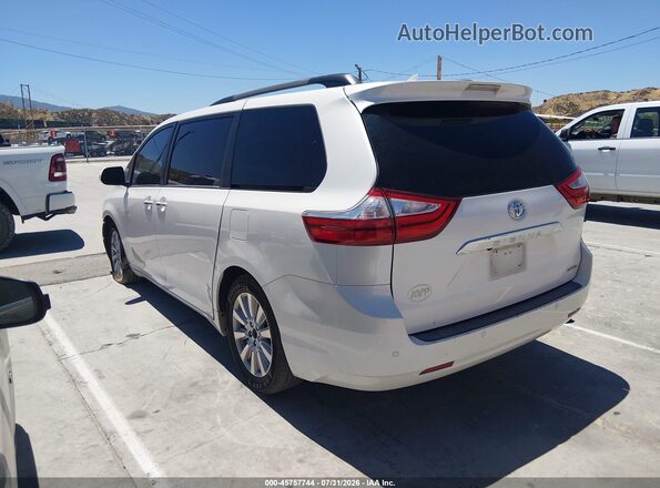 5TDYZ3DC1HS840876 2017 TOYOTA SIENNA Белый Задняя левая четверть