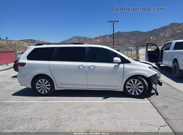 5TDYZ3DC1HS840876 2017 TOYOTA SIENNA Белый Панорамный вид салона 360°