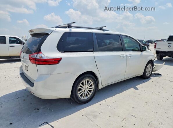 5TDYZ3DC1HS878768 2017 TOYOTA SIENNA White Հետևի աջ