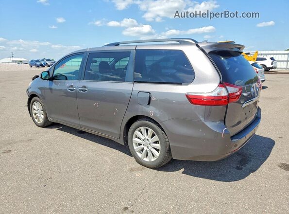 5TDYZ3DC2HS803514 2017 TOYOTA SIENNA Gray Tył lewy