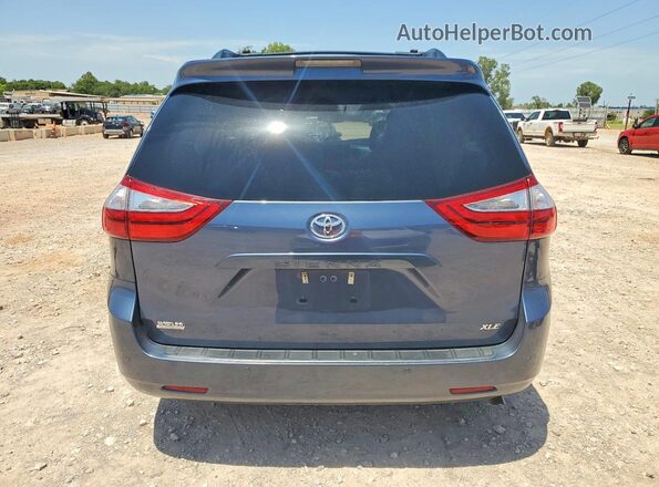 5TDYZ3DC2HS874440 2017 TOYOTA SIENNA Blue Rear view