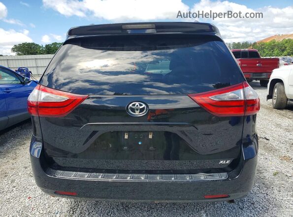 5TDYZ3DC2HS900857 2017 TOYOTA SIENNA Black Rear view