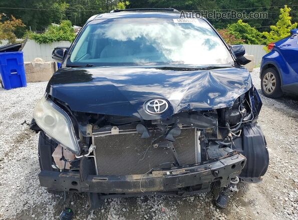 5TDYZ3DC2HS900857 2017 TOYOTA SIENNA Black Front view