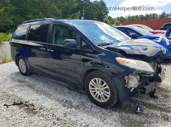 5TDYZ3DC2HS900857 2017 TOYOTA SIENNA Black Front right