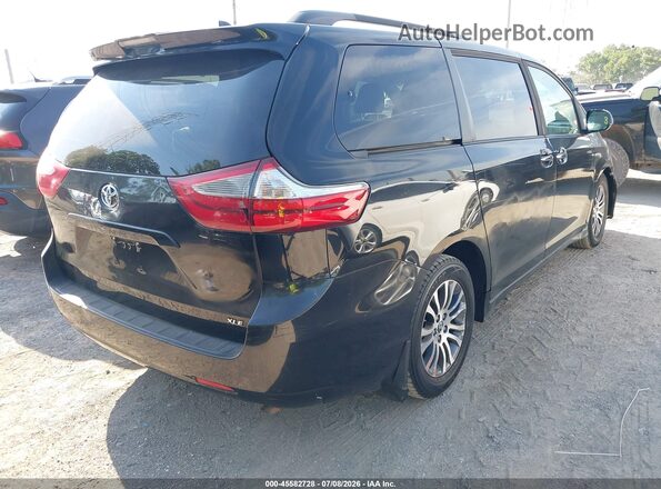 5TDYZ3DC2JS943861 2018 TOYOTA SIENNA Black უკანა მარჯვენა