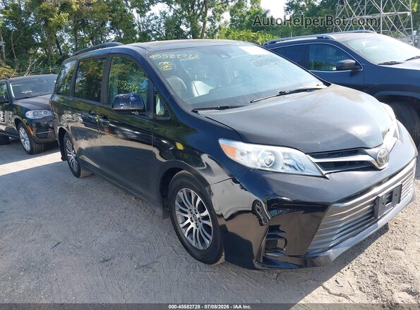 5TDYZ3DC2JS943861 2018 TOYOTA SIENNA Black წინა ხედი