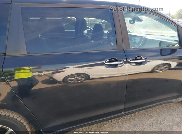 5TDYZ3DC2JS943861 2018 TOYOTA SIENNA Black უკანა სალონის ხედი