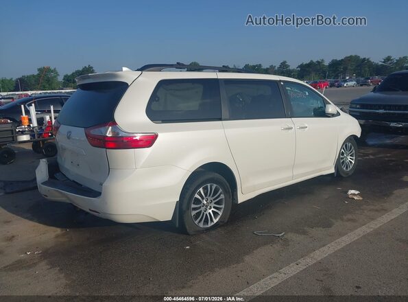 5TDYZ3DC2KS993712 2019 TOYOTA SIENNA White უკანა მარჯვენა