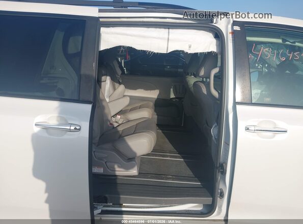 5TDYZ3DC2KS993712 2019 TOYOTA SIENNA White VIN კოდის სტიკერის ხედი