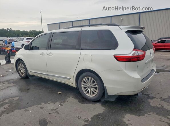 5TDYZ3DC3HS833783 2017 TOYOTA SIENNA Cream Trasero izquierdo
