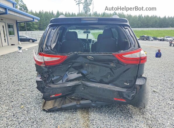 5TDYZ3DC3HS858991 2017 TOYOTA SIENNA Black Vista trasera