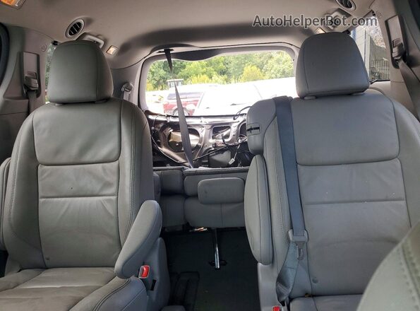5TDYZ3DC3HS858991 2017 TOYOTA SIENNA Black Vista de los asientos traseros