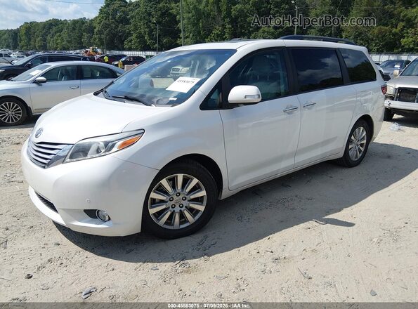 5TDYZ3DC3HS893577 2017 TOYOTA SIENNA White Front left