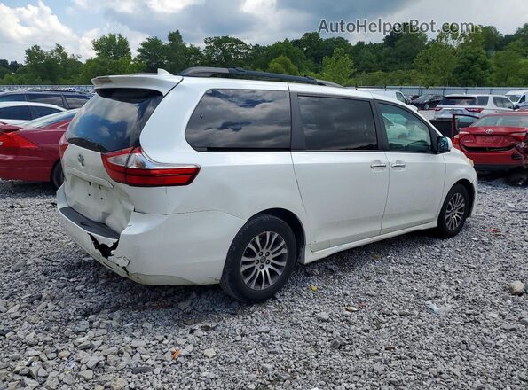 5TDYZ3DC3JS910058 2018 TOYOTA SIENNA White Tył prawy