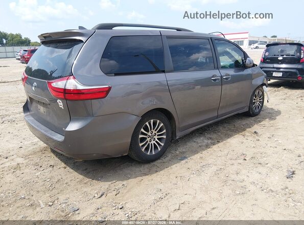 5TDYZ3DC3JS951998 2018 TOYOTA SIENNA Gray Rear right