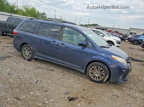5TDYZ3DC3KS992195 2019 TOYOTA SIENNA Blue Przód prawy
