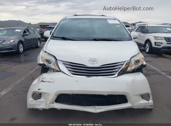 5TDYZ3DC4HS791561 2017 TOYOTA SIENNA White წინა ხედი