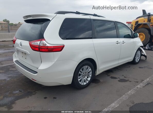 5TDYZ3DC4HS791561 2017 TOYOTA SIENNA White უკანა მარჯვენა
