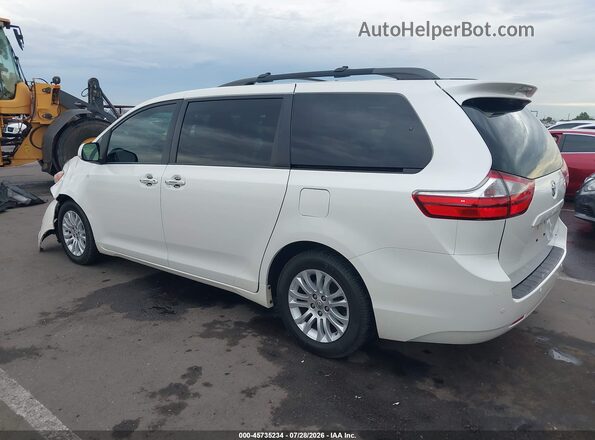5TDYZ3DC4HS791561 2017 TOYOTA SIENNA White უკანა მარცხენა