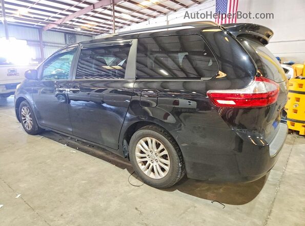 5TDYZ3DC4HS796601 2017 TOYOTA SIENNA Black Задня ліва чверть