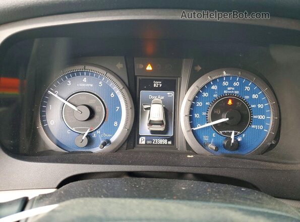 5TDYZ3DC4HS809735 2017 TOYOTA SIENNA Silver Widok zestawu wskaźników