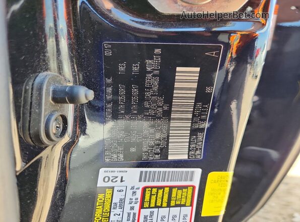 5TDYZ3DC4HS831301 2017 TOYOTA SIENNA Черный Панорамный вид салона 360°