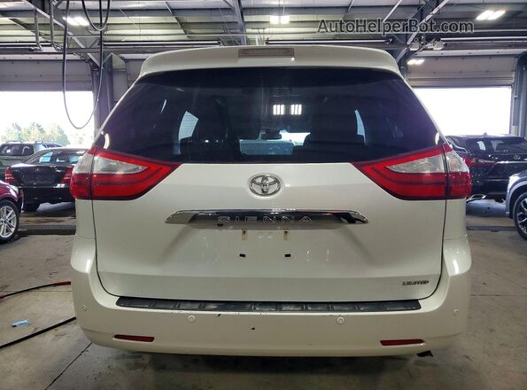 5TDYZ3DC4HS832870 2017 TOYOTA SIENNA Белый Вид сзади