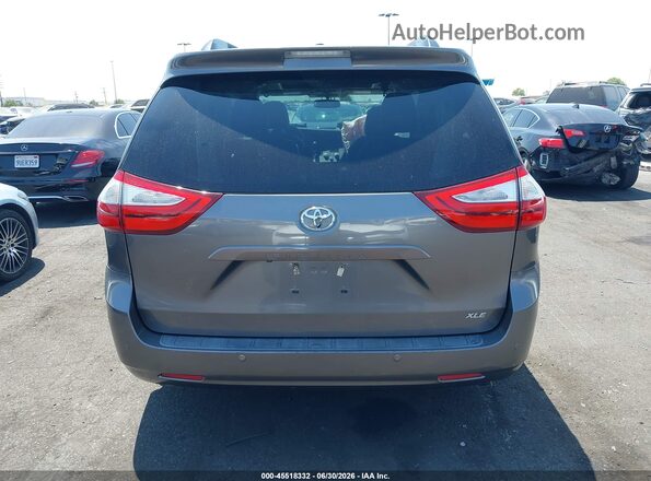 5TDYZ3DC4HS837616 2017 TOYOTA SIENNA Gray 