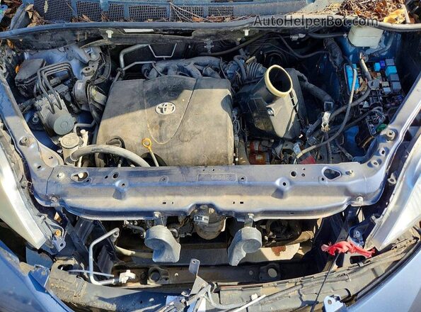 5TDYZ3DC4HS875413 2017 TOYOTA SIENNA Синий Вид подкапотного пространства