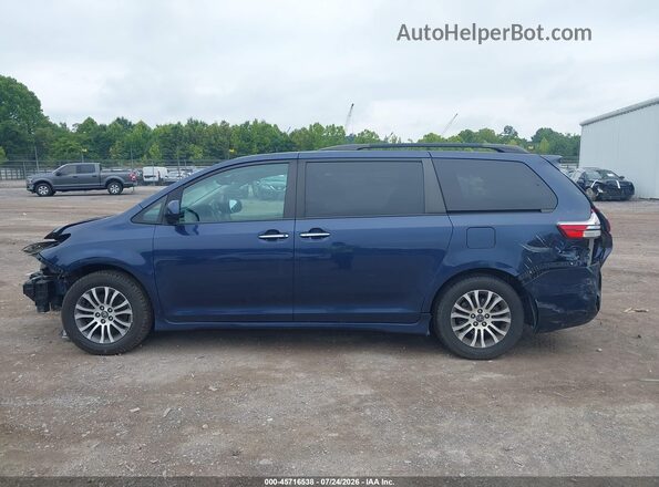 5TDYZ3DC4JS909484 2018 TOYOTA SIENNA Blue Vista interior de 360 grados