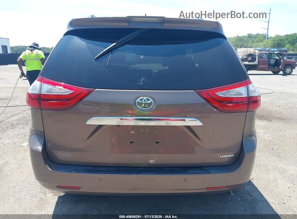 5TDYZ3DC4JS948947 2018 TOYOTA SIENNA Brown 
