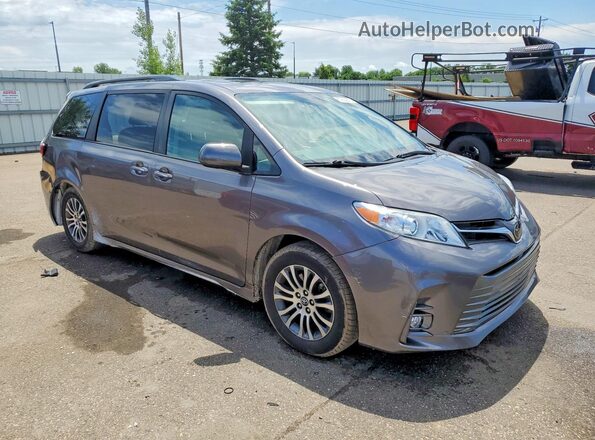 5TDYZ3DC4LS035804 2020 TOYOTA SIENNA Gray წინა მარჯვენა