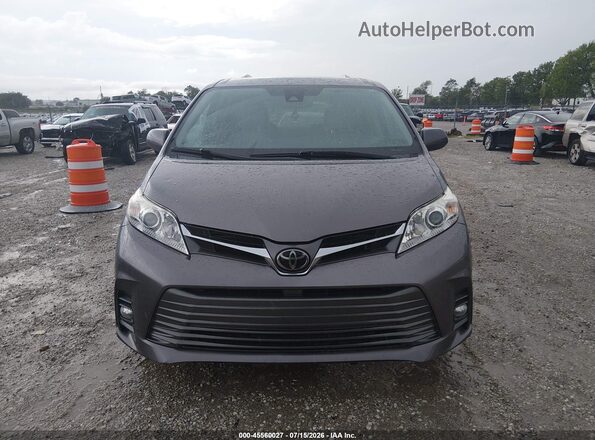 5TDYZ3DC4LS053770 2020 TOYOTA SIENNA Gray Instrument cluster view