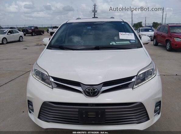 5TDYZ3DC4LS083416 2020 TOYOTA SIENNA White Widok wnętrza z tyłu