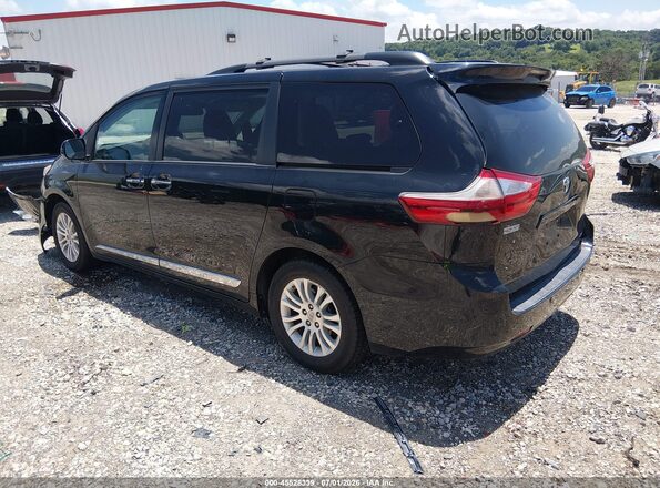 5TDYZ3DC5HS770783 2017 TOYOTA SIENNA Black Rear left