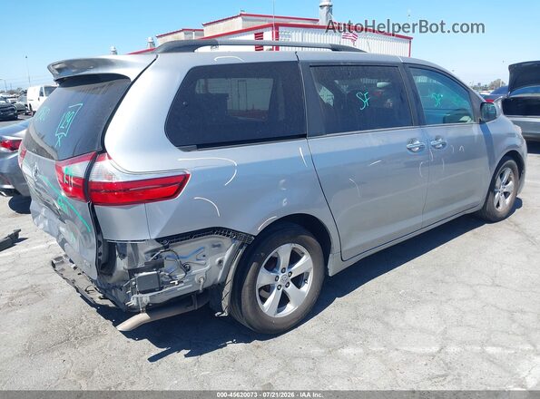 5TDYZ3DC5HS788409 2017 TOYOTA SIENNA Silver უკანა მარჯვენა