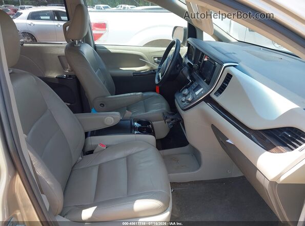 5TDYZ3DC5HS820582 2017 TOYOTA SIENNA Beige Սալոնի դիմացի տեսք