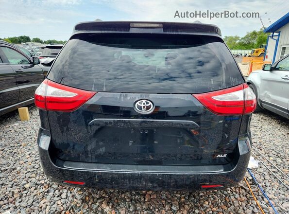 5TDYZ3DC5HS869183 2017 TOYOTA SIENNA Black Widok z tyłu