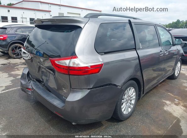 5TDYZ3DC5HS892298 2017 TOYOTA SIENNA Gray Tył prawy
