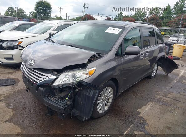 5TDYZ3DC5HS892298 2017 TOYOTA SIENNA Gray Przód lewy