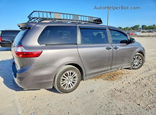 5TDYZ3DC5JS914578 2018 TOYOTA SIENNA Gray Rear right