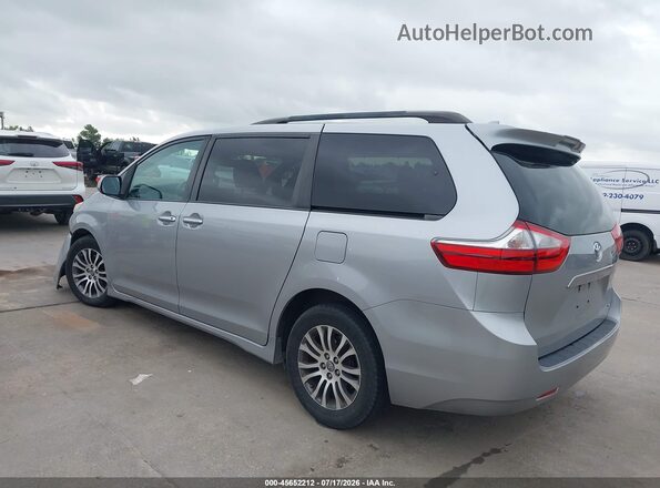 5TDYZ3DC5JS939819 2018 TOYOTA SIENNA Silver Задня ліва чверть