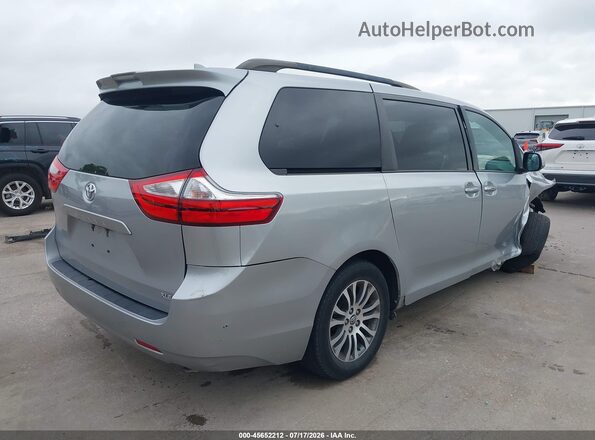 5TDYZ3DC5JS939819 2018 TOYOTA SIENNA Silver Задня права чверть